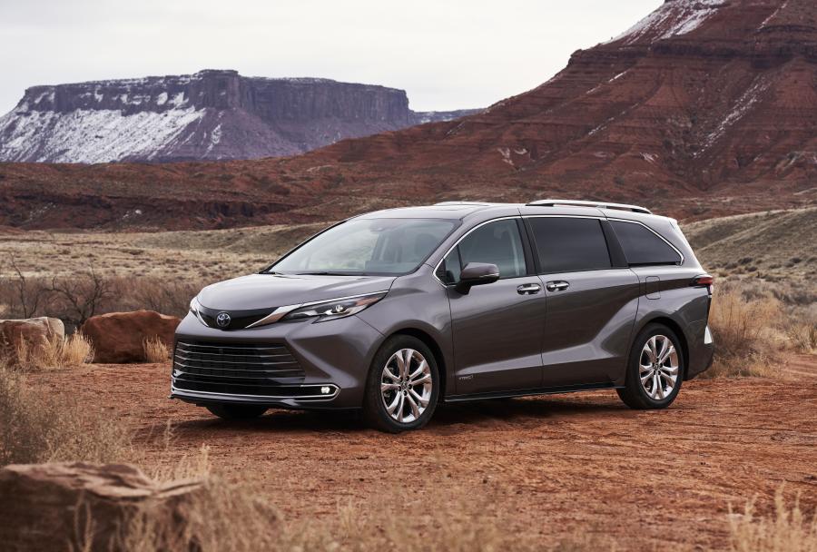  Toyota Sienna Platinum 2020 года  (фото 1 из 17)
